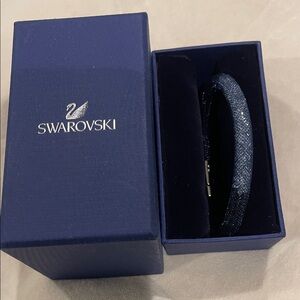 Swarovski Midnight Blue Stardust Crystal Bangle